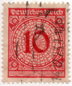 1923 Número 10 - (Rentpfennig)