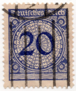 1923 Número 20 - (Rentpfennig)