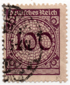 1923 Número 100 - (Rentpfennig)