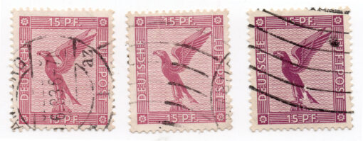 1926-1927 Correio Aéreo (3 selos)