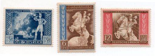 1942 Congresso Postal de Viena (conjunto)