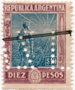 1912 - Agricultor e Sol Nascente - Emoldurado
