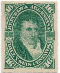 1877-1880  - Série Personalidades - Perfuração Roletada (1 selo)