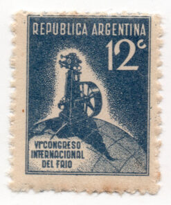 1932 - 6º Congresso Internacional de Refrigeração - Conjunto 3 selos (série completa)