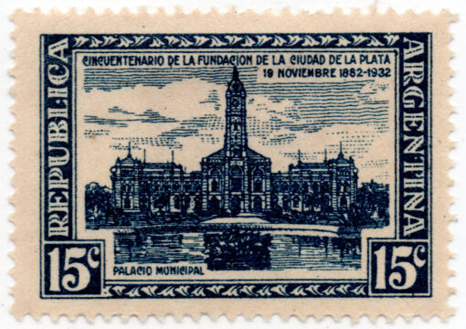 1933 - 50º Aniversário da Fundação de La Plata