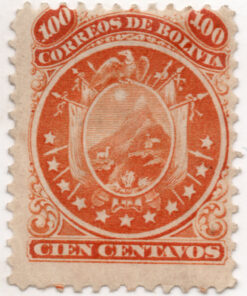 1871 - Brasão - Onze estrelas abaixo do brasão