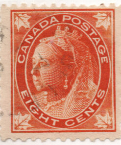 1897 -1898 Rainha Vitória - Folha de bordo nos cantos