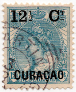 1901 a 1902 - Selos postais da Holanda sobretaxados em preto