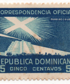 1939-1941 Proposto Farol de Colombo - com inscrição de denominação menor