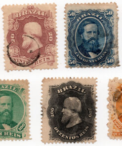 1866 - Dom Pedro II (série 7 selos)