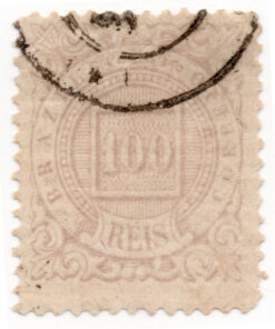 1885 - Cifra 100R - cifra branca