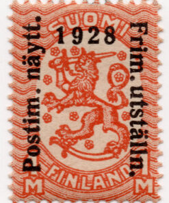 1928 - Exposição de selos em Helsinque
