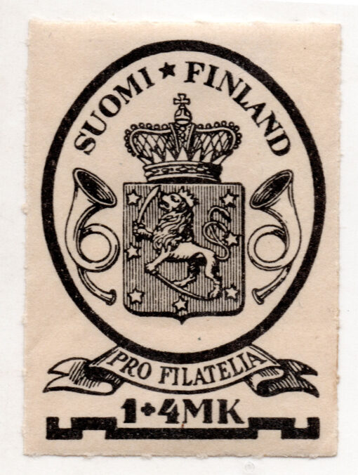 1931 - 75º aniversário dos selos finlandeses