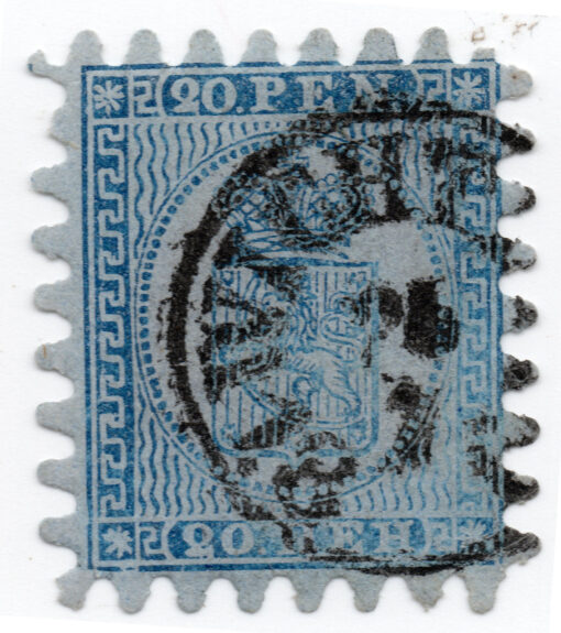 1866 - Armas nacionais - papel normal