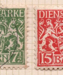 1916-1920 - Conjunto 2 selos Alemanha - Bayern