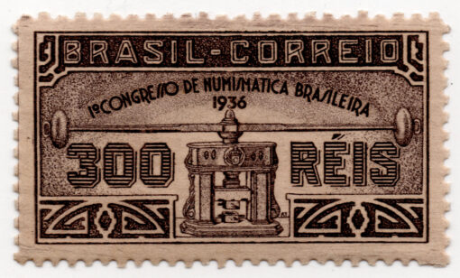 1936 - 1º Congresso de Numismática brasileira São Paulo/SP
