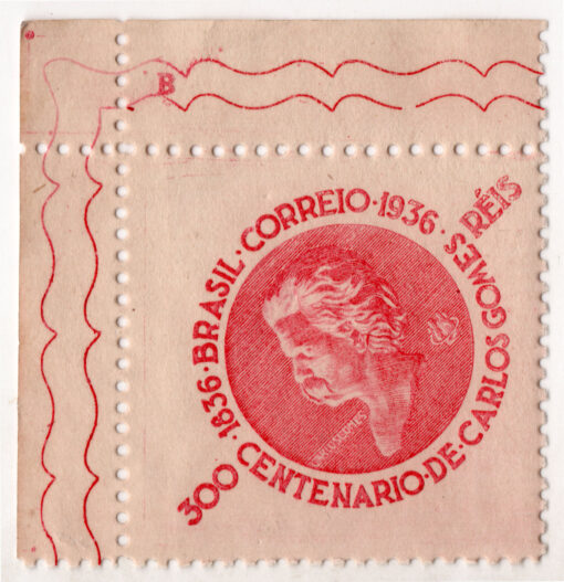 1936 - Centenário do Nascimento de Carlos Gomes, 1836-1896