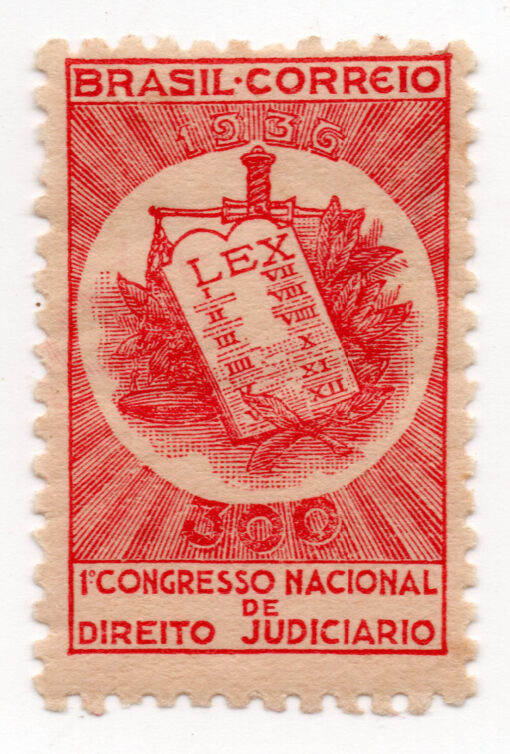 1936 - 1º Congresso Nacional de Direito Judiciário, Rio de Janeiro/RJ