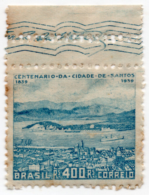 1939 - Centenário do município de Santos