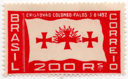 1933 - 441º aniversário da partida da primeira expedição de Colombo de Palos, 1492