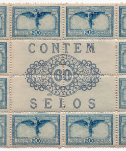 1934 - Primeiro Congresso Nacional de Aeronáutica (Peça especial - 12 selos)