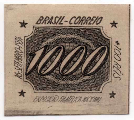 1934 - Exposição Filatélica Nacional Rio de Janeiro/RJ