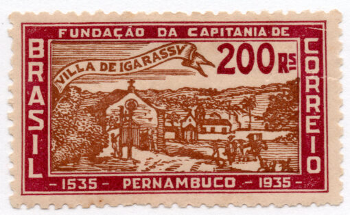 1935 - 4º centenário da capitania de Pernambuco