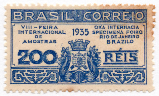 1935 - Oitava Feira Internacional de Amostras Rio de Janeiro/RJ