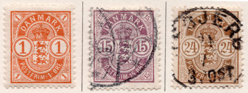 1901-1902 Brasões - Novos valores