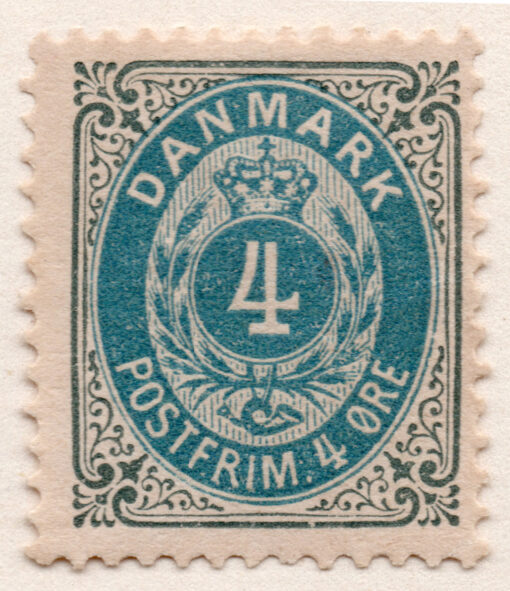 1875 - Emblema Real de 1875 - Valor em "ØRE"