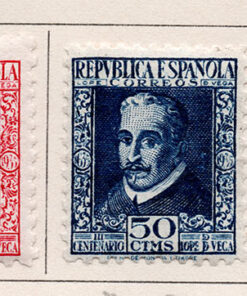 1935 - 3º centenário da morte de Lope de Vega Carpio - (Série completa - 4 selos)