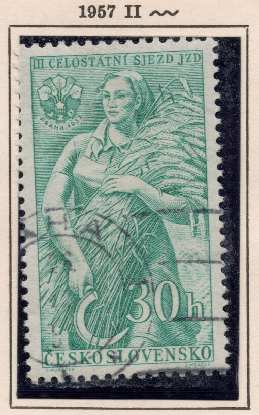 1957 - 3º Congresso Agrícola de Agricultura Coletiva, Praga
