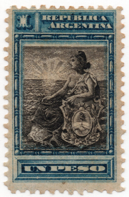 1899/1903 - Selo da Série Símbolos da República - (Selo Novo)