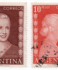 1952 - Eva Peron (Conjunto 2 selos)
