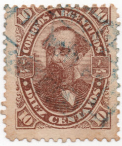 1888/90 - Série: Personalidades com inscrição "Correos Argentinos"