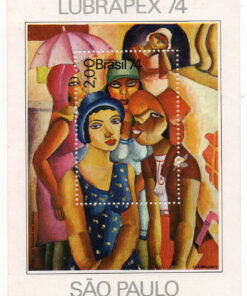 1974 - Propaganda da 5ª Lubrapex - Exposição Filatélica Luso-Brasileira