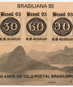1993 - 150 anos da emissão dos "Olhos de Boi" Brasiliana 93