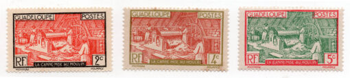 1928-1938 - Refinaria de Açúcar (Conjunto 3 selos) - sem carimbo