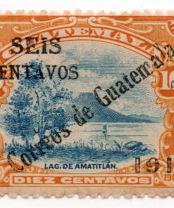 1911 - Lag de Amatitlan - (Série símbolos nacionais)