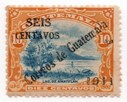 1911 - Lag de Amatitlan - (Série símbolos nacionais)