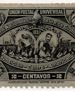 1897 - Exposição Centro-Americana - UPU