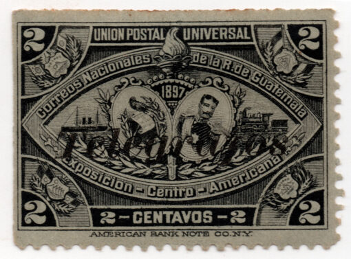 1897 - Exposição Centro-Americana - UPU