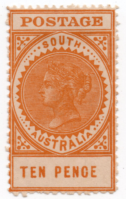 1902 - Rainha Vitória - Inscrição "POSTAGE" - Letras Finas