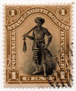 1894 - Trajes - Dayak