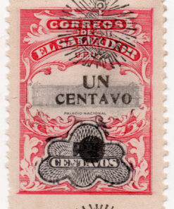 1908 - Selo do Palácio Nacional de 1907 - com sobretaxa