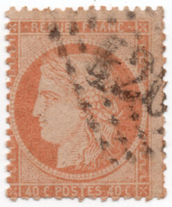 1870 - Ceres (perfurado - com denteação)