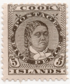 1896 - Rainha Makea Takau - Perfuração Diferente