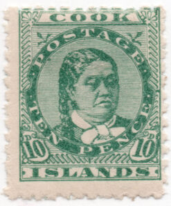 1896 - Rainha Makea Takau - Perfuração Diferente