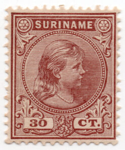 1893 - Rainha Wilhelmina - Guilhermina