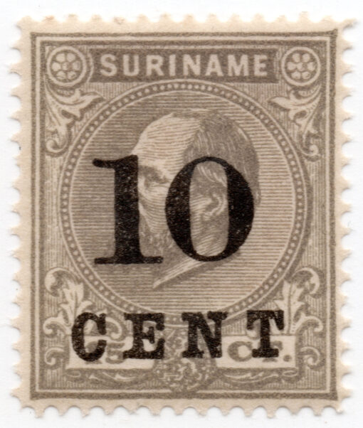 1898 - Selos de 1883 e 1889 sobretaxados